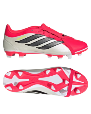 ZAPATOS ADIDAS PREDATOR BLANCO CON ROJO TALLA 37.5-42-43-44 ZAPATOS ADIDAS PREDATOR BLANCO CON ROJO