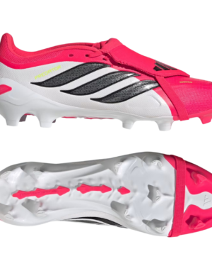 ZAPATOS ADIDAS PREDATOR ROJO BLANCO 44-445 ZAPATOS DE FUTBOL ADIDAS PREDATOR SEMIPRO