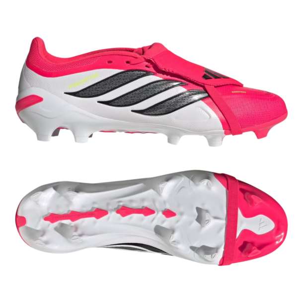 ZAPATOS ADIDAS PREDATOR ROJO BLANCO 44-445 ZAPATOS DE FUTBOL ADIDAS PREDATOR SEMIPRO