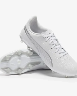 ZAPATOS DE FUTBOL PUMA KING MATCH TALLA 42.5 ZAPATOS DE FUTBOL BLANCOS PUMA KING MATCH