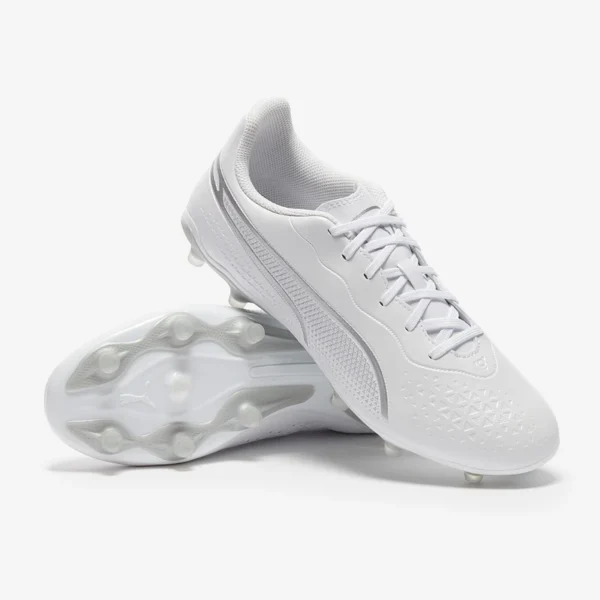ZAPATOS DE FUTBOL PUMA KING MATCH TALLA 42.5 ZAPATOS DE FUTBOL BLANCOS PUMA KING MATCH
