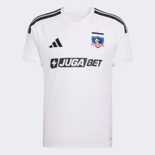CAMISETA ADIDAS COLO COLO LOCAL BLANCA CAMISETA ADIDAS COLO COLO LOCAL 2026 BLANCA