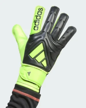 GUANTES DE ARQUERO ADIDAS COPPA CLUB NEGROS CON VERDE NIÑOS GUANTES DE ARQUERO ADIDAS COPPA CLUB NEGROS CON VERDE NIÑOS