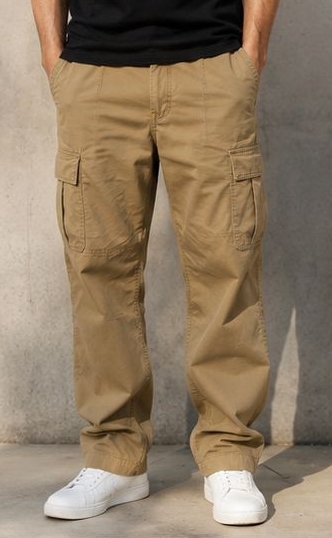 PANTALON GAP ESSENTIAL STRAIGHT CARGO CAFÉS HOMBRE-1 PANTALON GAP ESSENTIAL STRAIGHT CARGO CAFÉS HOMBRE