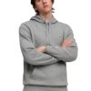 POLERON CON CAPUCHA PUMA WARDROBE ESSENTIALS SUEDE GRIS HOMBRE POLERON CON CAPUCHA PUMA WARDROBE ESSENTIALS SUEDE GRIS HOMBRE