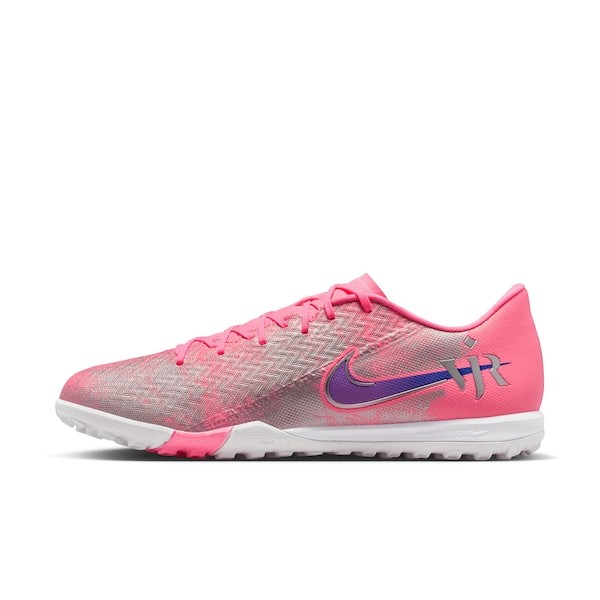ZAPATILLAS DE FUTBOLITO NIKE ZOOM VAPOR 16 VINI JR ACADEMY SEMIPRO ROSADAS ZAPATILLAS DE FUTBOLITO NIKE ZOOM VAPOR 16 VINI JR ACADEMY SEMIPRO ROSADAS