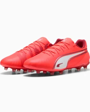 ZAPATOS DE FUTBOL PUMA KING MATCH SEMIPRO ROJOS